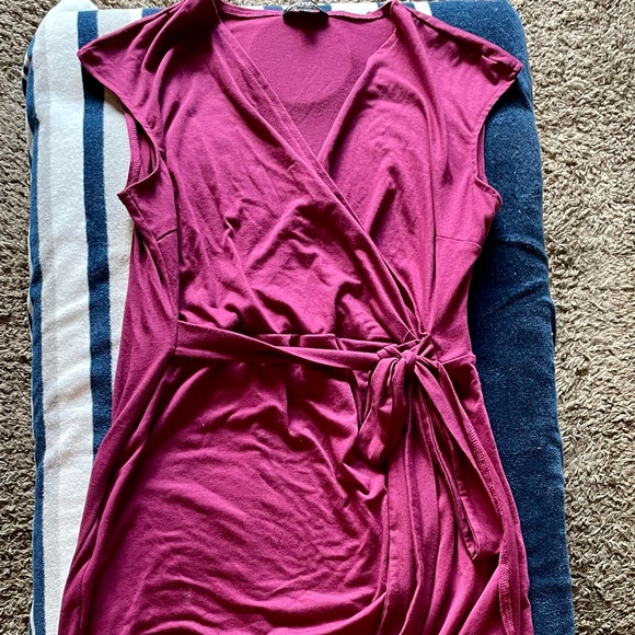 Magenta Formal Dress - Picture 3 of 5
